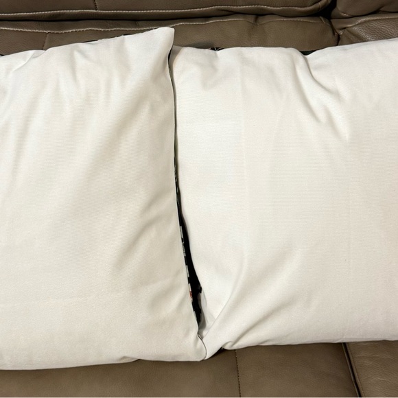 2/Owl Embroidered Looking Throw Pillow 18”X18” - Picture 4 of 4